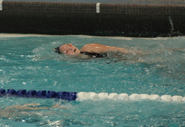 Grace swimming