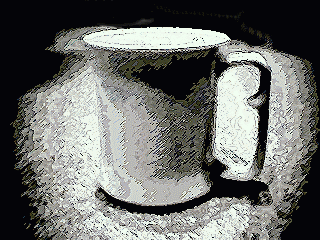 Coffee cup drawing