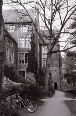 Outside Founders Hall